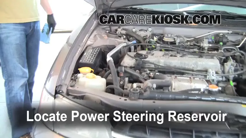 1998 Nissan Altima GXE 2.4L 4 Cyl. Power Steering Fluid